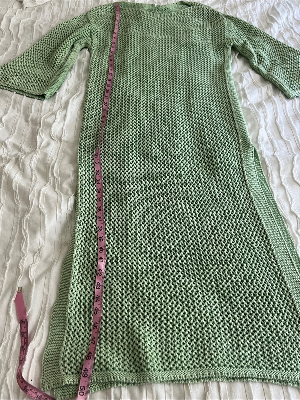 Young Fabulous & Broke Light Green Knit Dress - Picture 3 of 9